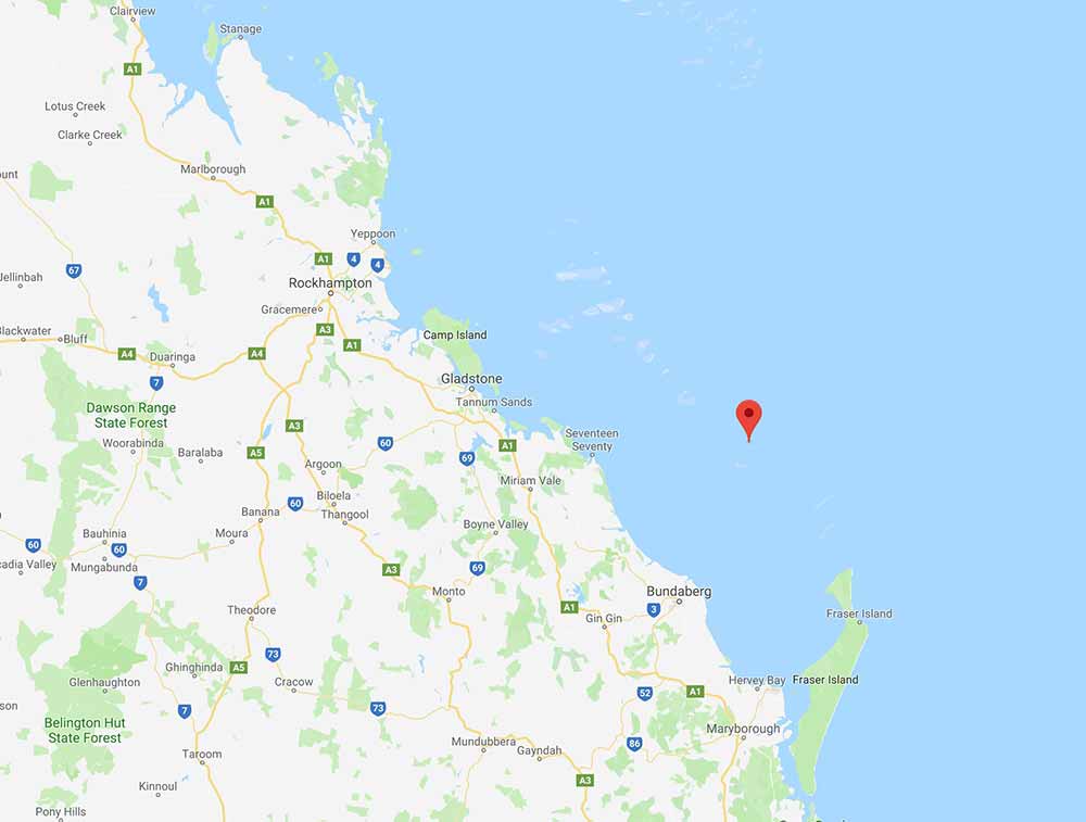 Map of Queensland
