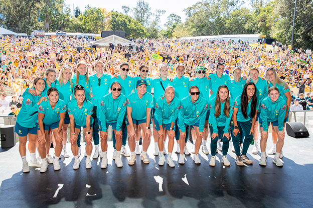 Matildas Celebration