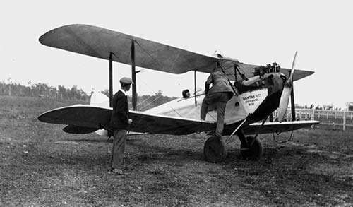 Qantas, Australia's first airline.